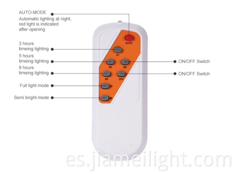 Alto brillo IP66 50W Luz solar integrada al aire libre